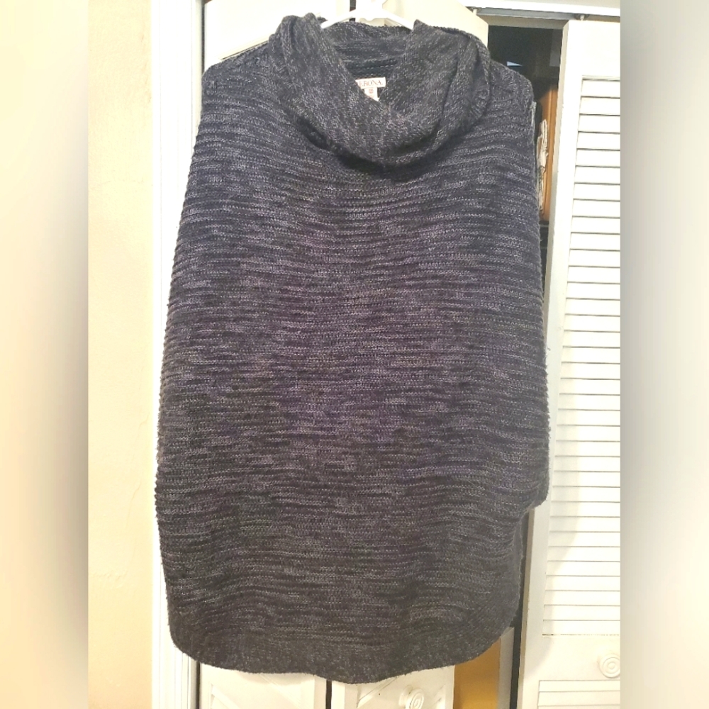 Cowl Neck Poncho
